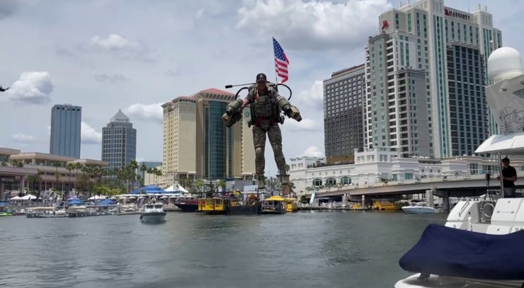 Gravity Industries, США, реактивный костюм, джет пак