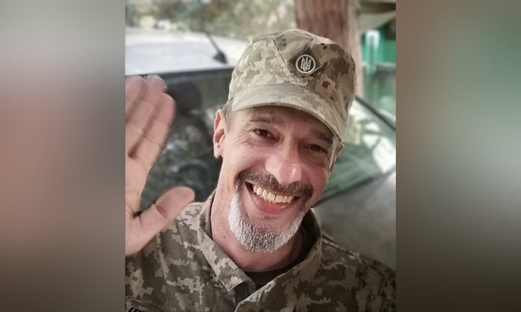 Максим Нелипа на фронте