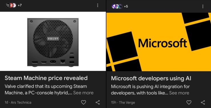 Кликбейтные заголовки в Discover