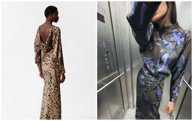 Принтованные платья, платья, платья на новый год