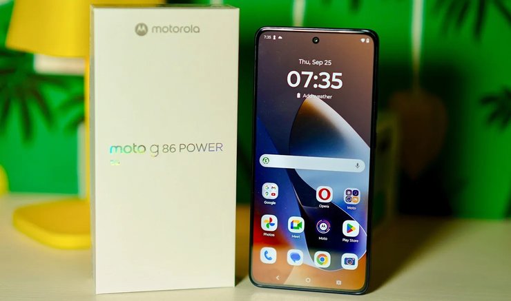 смартфон Motorola Moto G86 Power