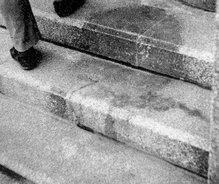 тень человека Хиросима