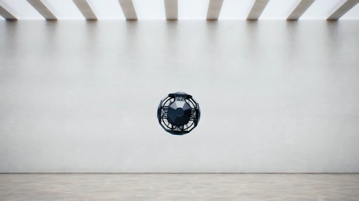 Сферический дрон, HAGAMOSphere, БПЛА, беспилотник, фото