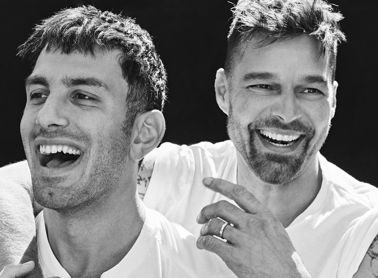 Рікі Мартін з чоловіком