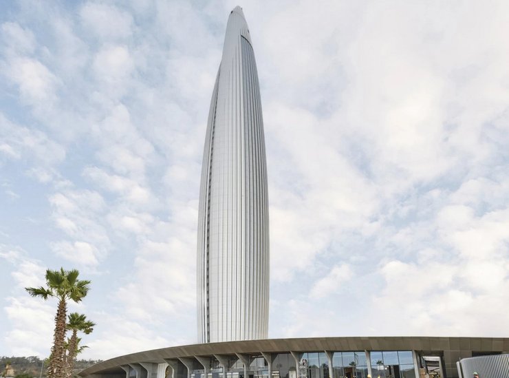 Вежа Мухаммеда VI найвищі будівлі в Африці