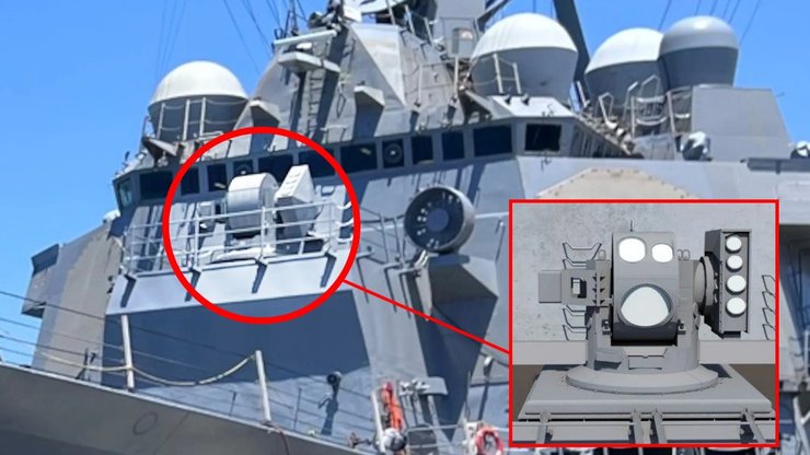 Фото лазерной системы ПВО HELIOS