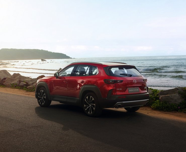 Mazda CX-50 2024, Mazda CX-50, новая Mazda CX-50, кроссовер Mazda, гибрид Mazda