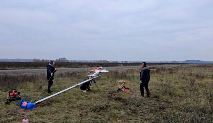 Дрон Мить-2 на испытаниях