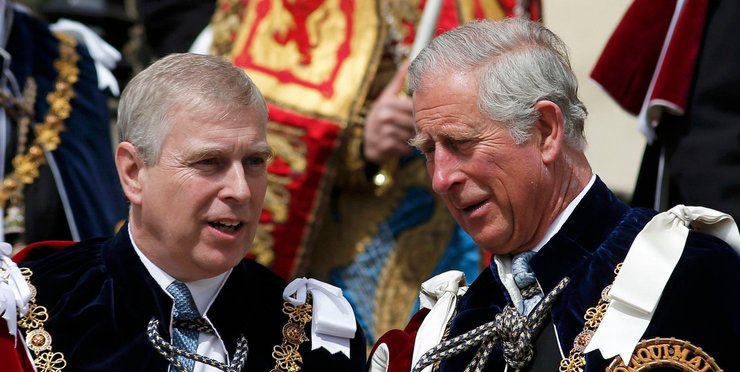 принц Эндрю, король чарльз