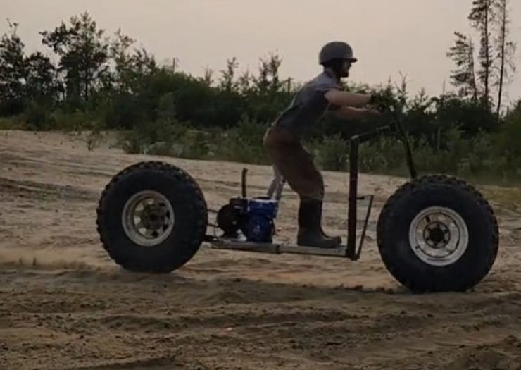 Внедорожный самокат