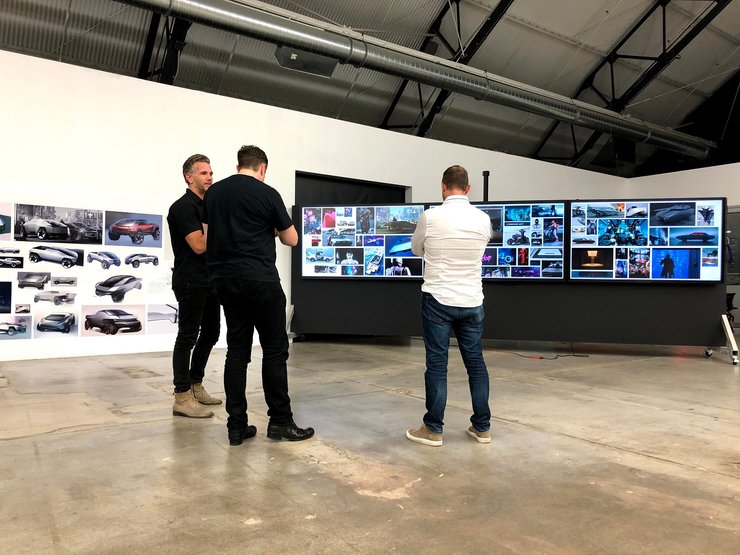 Эскизы Tesla Cybertruck