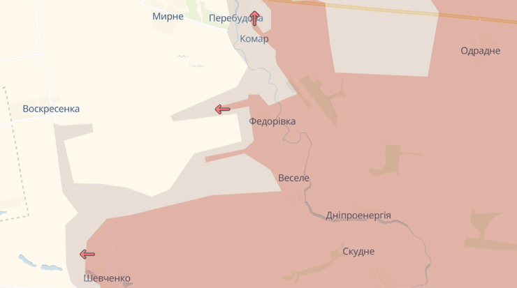 федоровка наступление россия