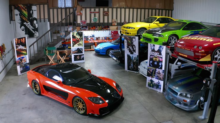 Коллекция автомобилей, автомобили из "Форсажа"