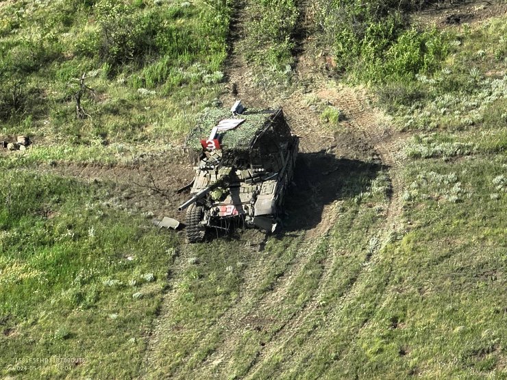 Уничтожена российская техника , донетчина, война в Украине