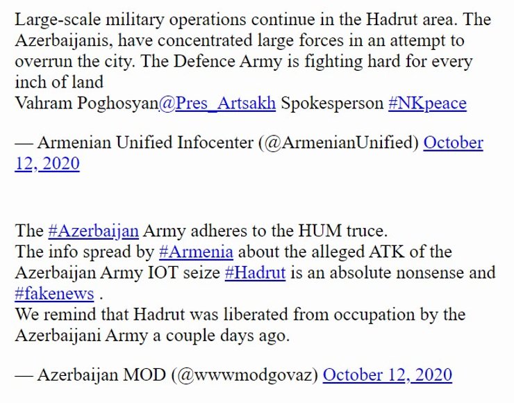война, Нагорный Карабах, Гадрут, Армения, Азербайджан, обстрелы