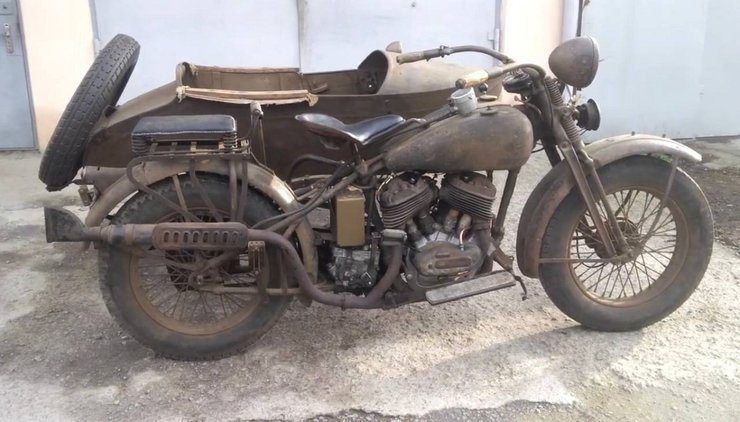 мотоцикл Rikuo Typ 97 1942