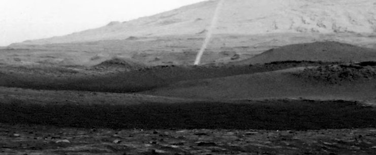 пылевой вихрь, Марс