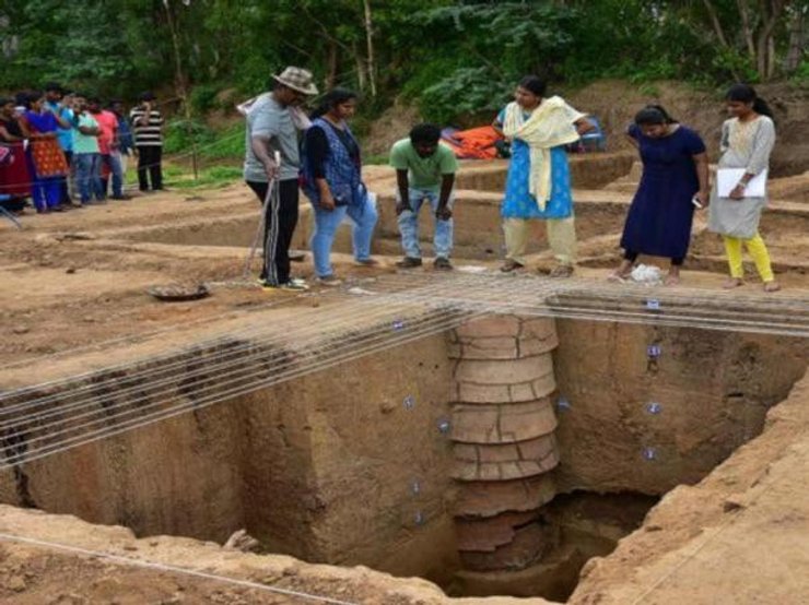 археологи, археологія, дослідження, історія, водопровід, вода, труба, теракот, трубопровід, інженерія, канал, конструкція, Тамілнад, Індія, цивілізація, розвиток