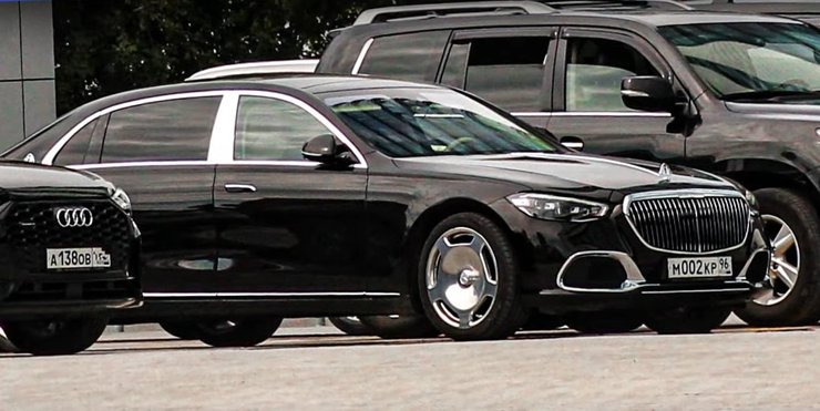 Mercedes-Maybach S-class, елітні авто, дорогі авто, санкції проти РФ