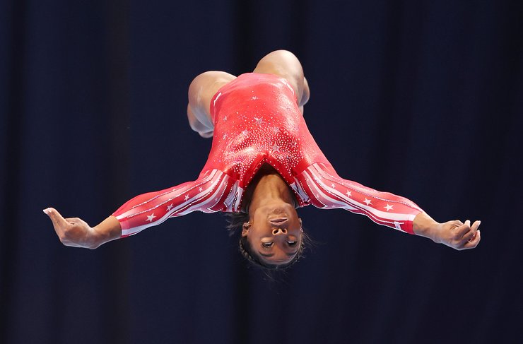 Американская гимнастка Симона Байлз, Олимпиада 2020