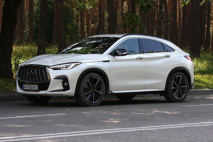 Новый Infiniti QX55, Infiniti QX55, Infiniti QX55 2023, кроссовер Infiniti