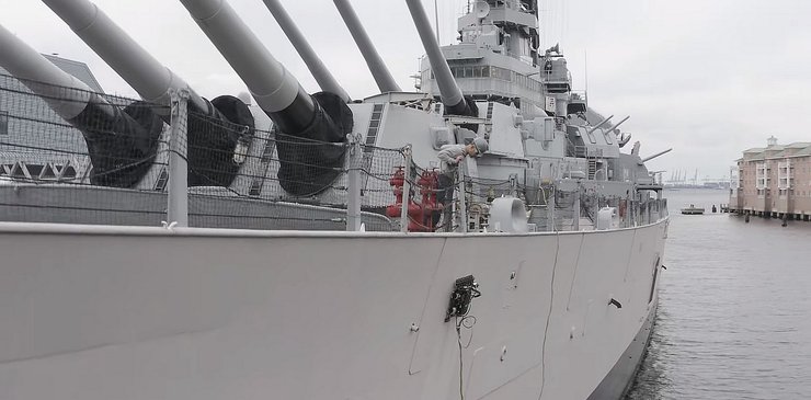 Gecko Robotics, робот, техническое обслуживание, ВМС США