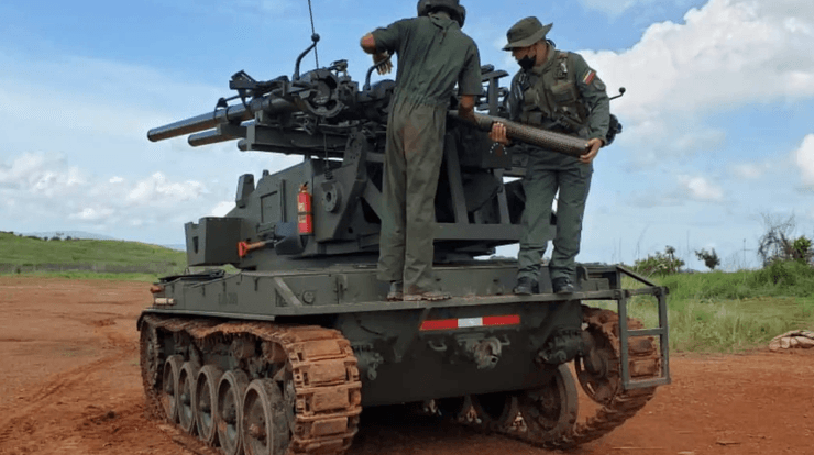 Шасси от легкого французского танка АМХ-13