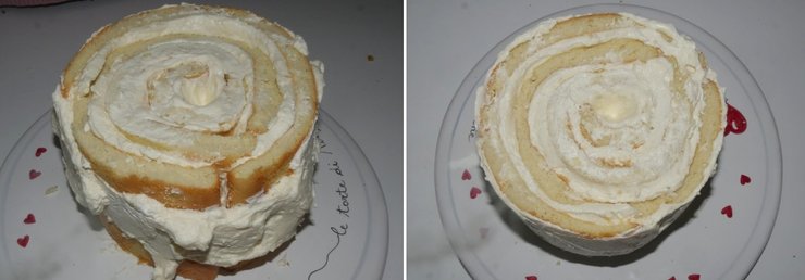 торт вихрь мимозы, торт, рулет, дипломатический крем, бисквит рецепт