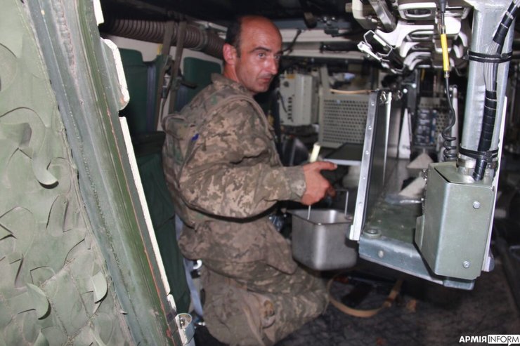 шведська бмп у зсу