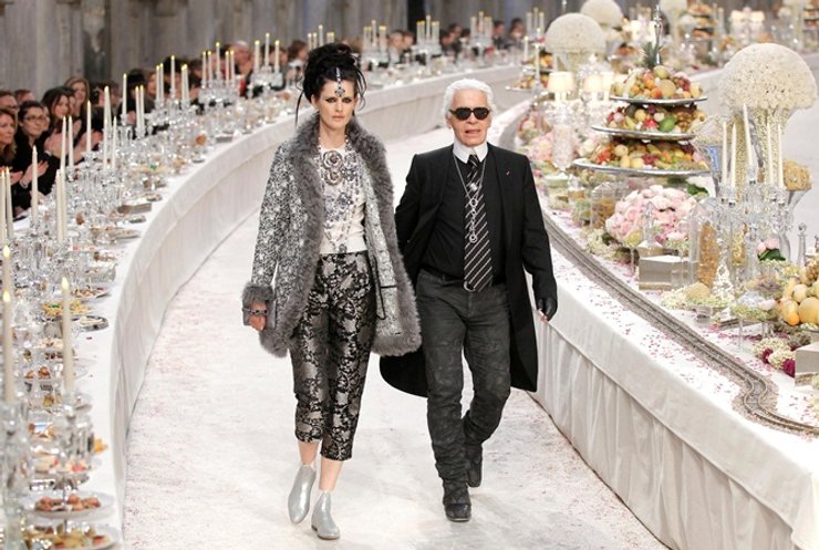 стелла теннант, шанель, показ