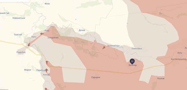 Монітори позначають Дачне "сірою" зоною