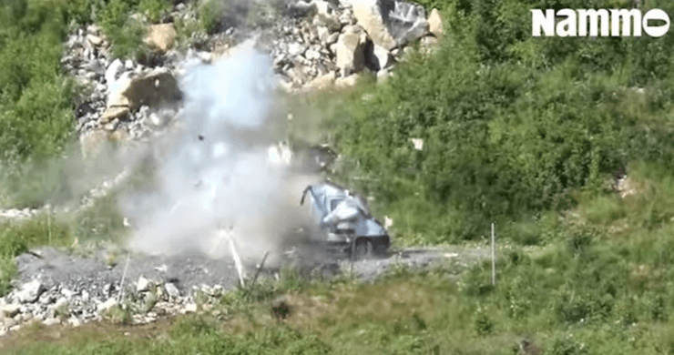 дрон с гранатометом