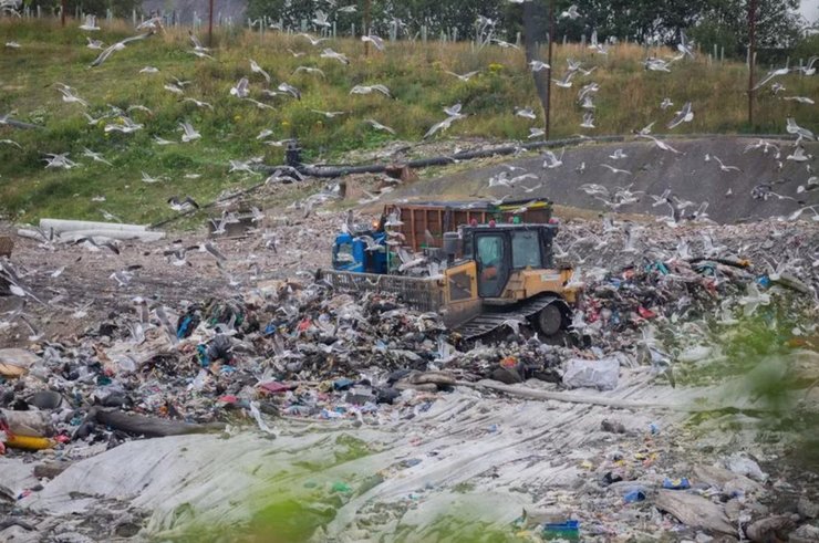 Инцидент в Британии, свалка, Ланкашир