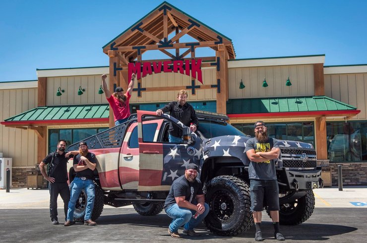 Чак Норрис Chevrolet Silverado