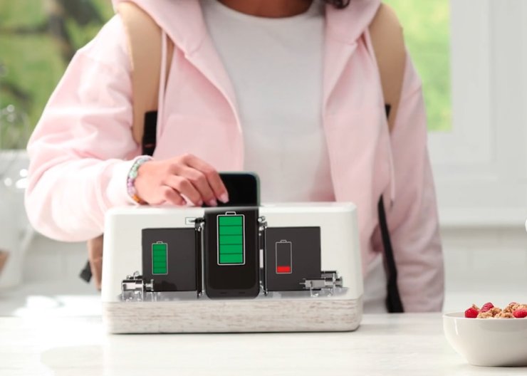 Зарядное устройство, Swippitt IPS, зарядка, смартфон, фото