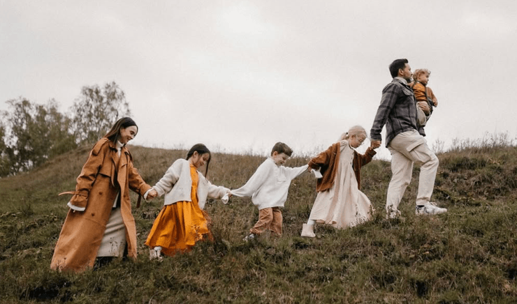 Инна и Тимур Мирошниченко с детьми