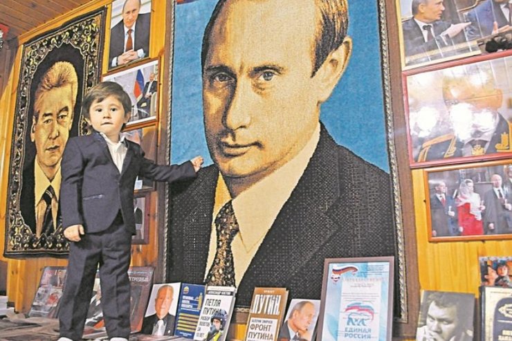 Ковер с Путиным