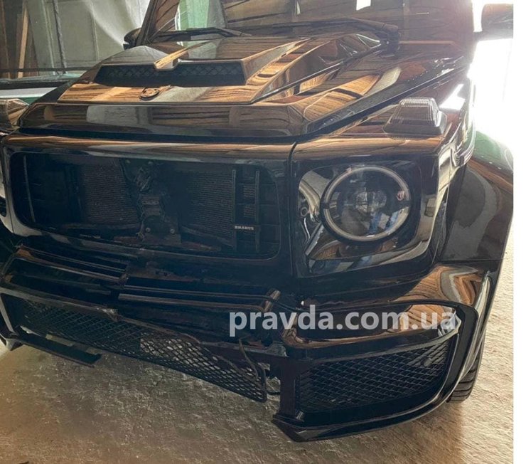 Brabus после ДТП под Харьковом