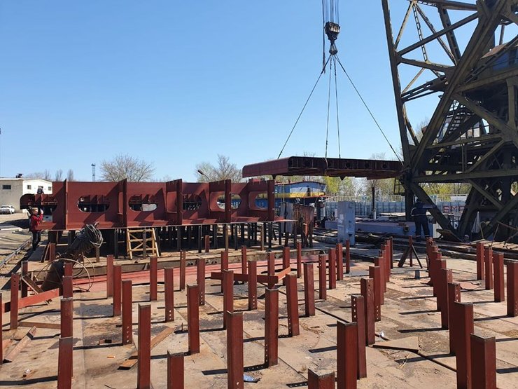 В Измаиле построят самую большую баржу за историю независимой Украины