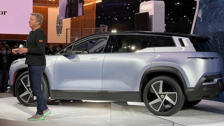 Fisker Ocean, Fisker Ocean 2022, электромобиль Fisker Ocean, кроссовер Fisker Ocean