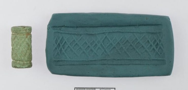 курган, Турция, раскопки, находка, артефакт, археологи, археология, печать, Месопотамия, Анатолия, нефрит, бронзовый век, регион, цивилизация, торговля, культура