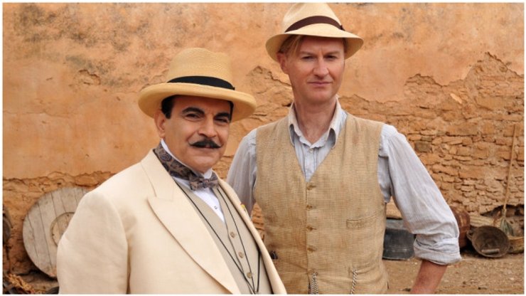 Дэвид Суше, Марк Гэтисс, лучший пуаро,  сериал о Пуаро, привычки эркюля пуаро