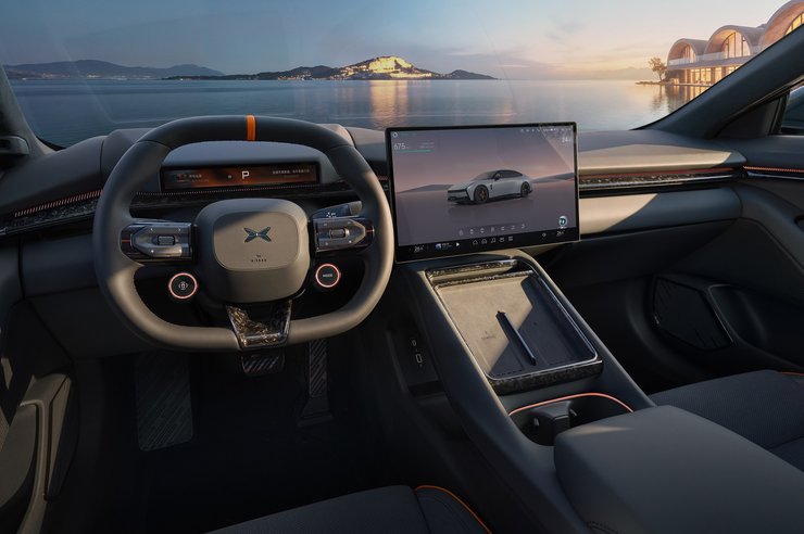 салон xpeng p7 Салон Xpeng P7