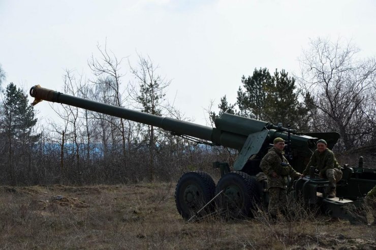 подготовка артбатареи 2а36 гиацинт
