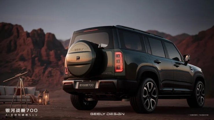 Galaxy Cruiser 700 — як виглядає потужний позашляховик від Geely