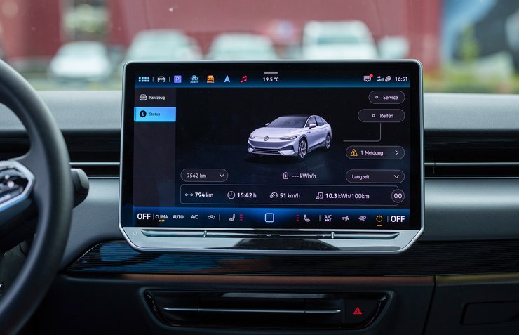 запас хода Volkswagen ID.7, новый Volkswagen ID.7, электромобиль Volkswagen, электромобиль Volkswagen