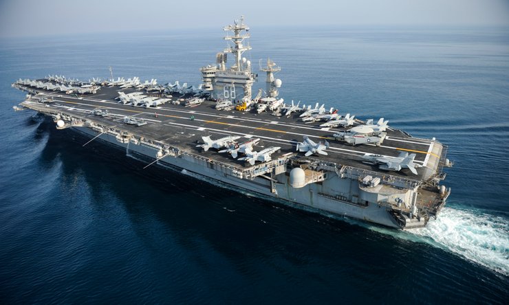 авианосец Nimitz ВМС США