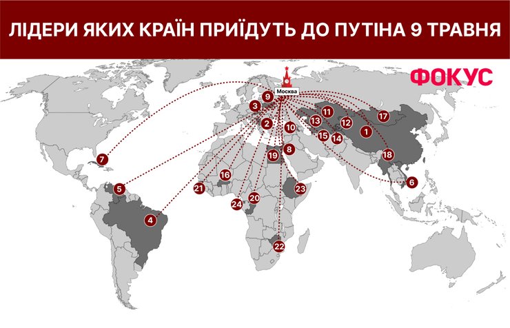 парад у москві, парад 9 травня, хто прилетів на парад, які країни будуть на параді в москві, путін парад, сі цзіньпін та путін