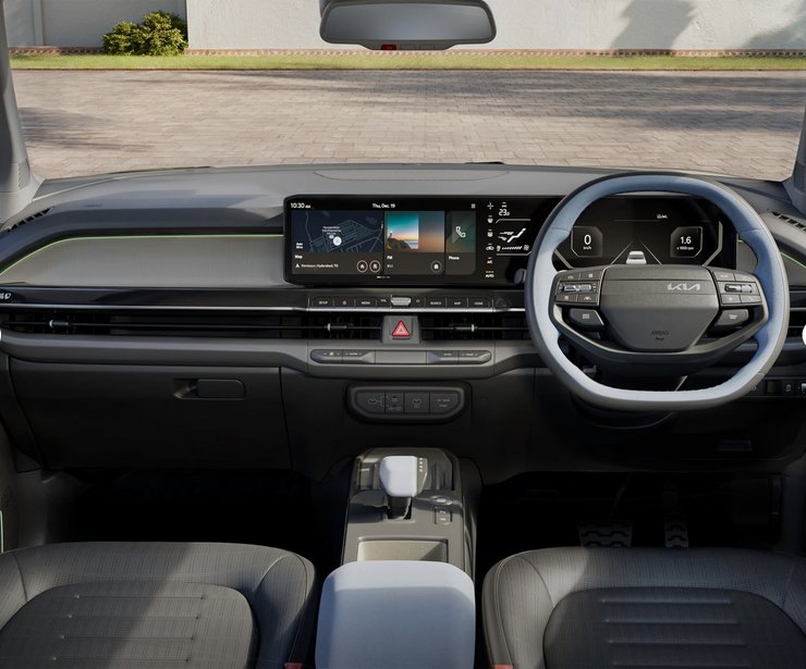 салон Kia Syros, новый Kia Syros, Kia Syros 2025, Kia Syros 2025, кроссовер Kia