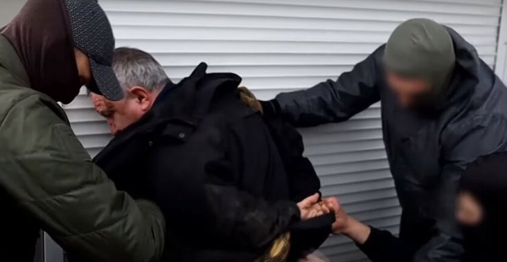 Задержание Шайтанова. Фото: СБУ